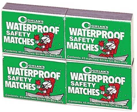 COGHLANS Waterproof Matches 10 Pack - 45 Per