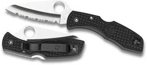 Spyderco Salt Black FRN H-1 Spyderedge