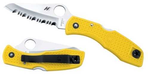 Spyderco Salt Yellow FRN H-1 Spyderedge