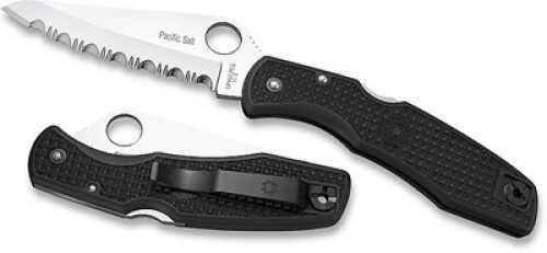 Spyderco Pacific Salt Black FRN H-1 Spyderedge Knife