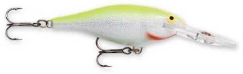 Rapala Shad Rap Sr05 2 In 3/16 Oz Silver Fluorescent Chartreuse # SR05SFC