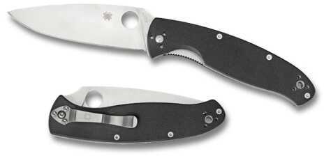 Spyderco Resilience Black G-10 Plainedge C142GP