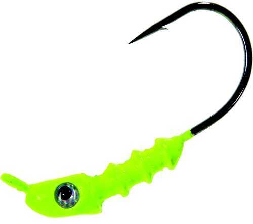 Mister Twister Saltwater Jigheads, 1/4-Ounce, Chartreuse