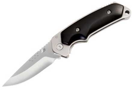 Buck Folding Alpha Hunter Drop Point With Black Handle