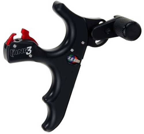 TRU Ball Fang Release 3-3 Finger Black