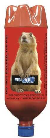 MegaBOOM 1 Liter Prairie Dog Bottles With BoomDust 6-Pack