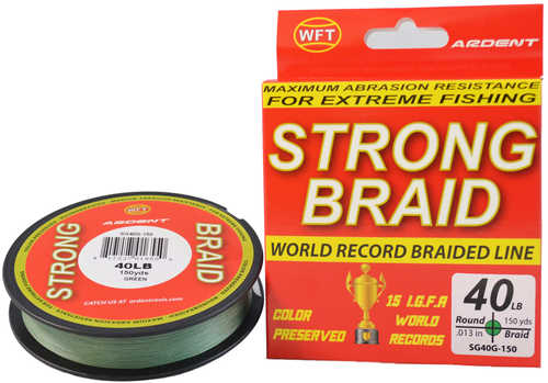 Ardent Strong Braid Fishing Line - Green 40  150 Yd