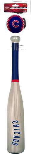 Rawlings MLB Chicago Cubs Grand Slam Softee Bat and Ball Set