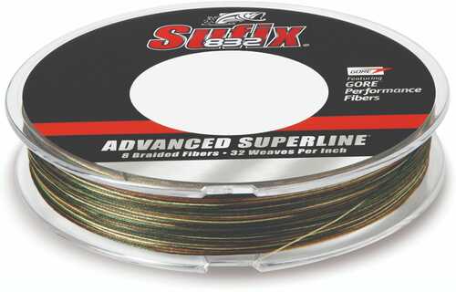 Sufix Advanced Superline 832 Braid 15 Lb Camo 300 Yds