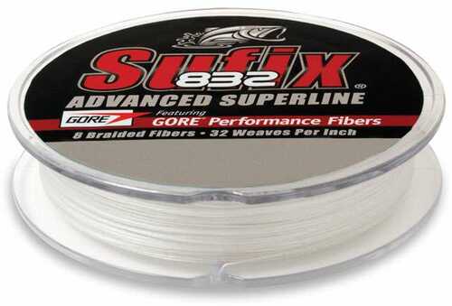 Sufix Advanced Superline 832 Braid 8 Lb Ghost 300 Yds