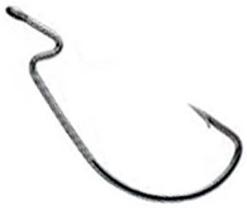 Mustad UltraLock Plast 1X Fine Wide Offset-Blk Nkl 5Ct 4 0