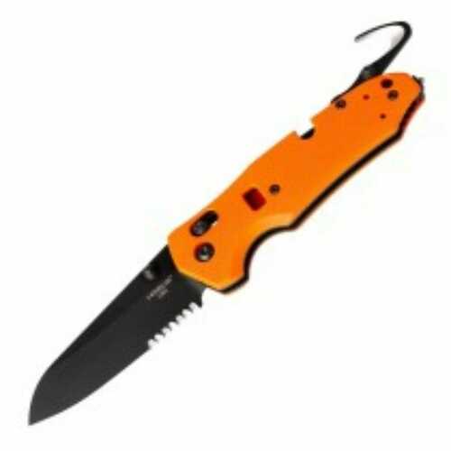 Hogue Trauma 3.5in 1st Resp Fold Sheepsfoot Partserr G10 Blk