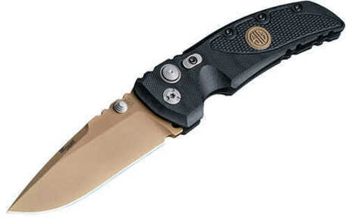 Hogue EX01 3.5 in Sig Emp Scorp Fold Drop Pt G10 Black