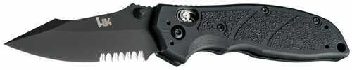 Hogue Hk Exemplar 3.25in Folder Clip Pt Part Serr G10 Black