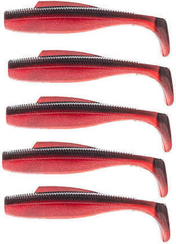 Zman Diezel Minnowz 4 in-Red Shad 5 Pk