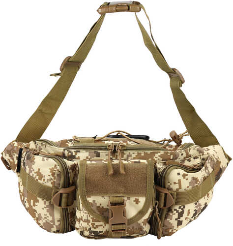 Osage River Fishing Tackle Bag Waist Fanny Pack Tan Dig Camo