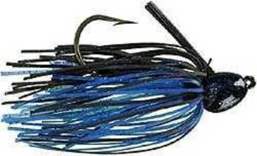 Strike King Bitsy Bug Mini Jig Black Blue 6pk