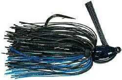 Strike King Hack Attack Heavy Cover Jig Black Blue 6pk