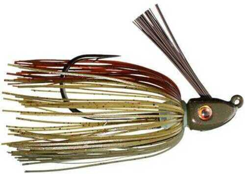 Strike King Hack Attack Heavy Cover Swim Jig Green Pumpkin 6pk