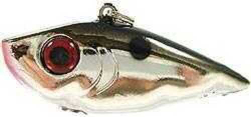 Strike King Red Eye Shad Chrome Black 6pk