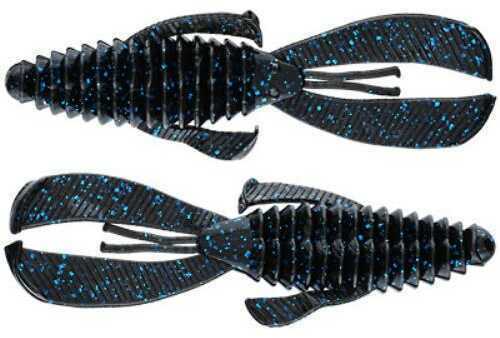 Strike King Rage Bug Black Blue Flake 6pk