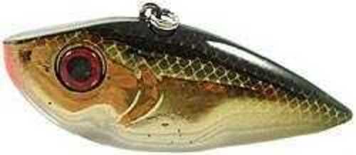 Strike King Red Eye Shad Gold Blk Back 3pk