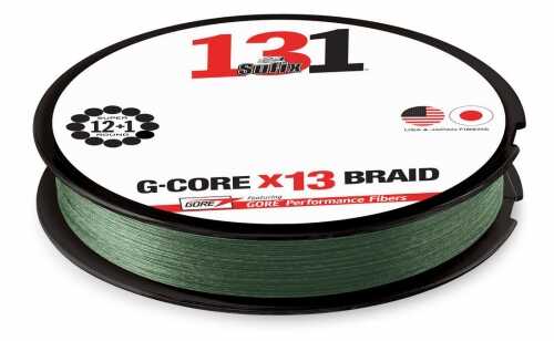 Sufix 131 Braid 30 lb Low-Vis Green 150 Yds