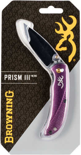 Browning Prism 3 Folding Knife Plum