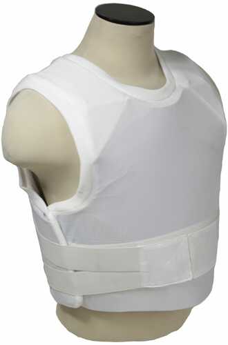 Vism Concealed Carrier Vest w 2 3A Ballist Panels-White XL