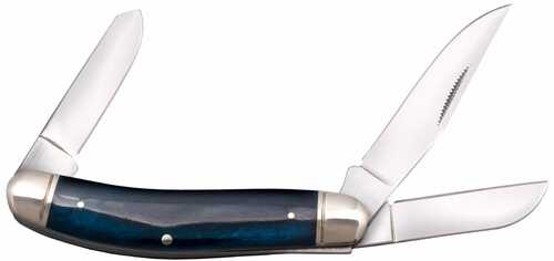 Cold Steel Gentlemans Stockman 3.75in w 3 Blades Blue Bone