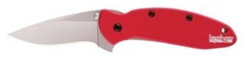 Kershaw Scallion Aluminum Red Speedsafe Knife