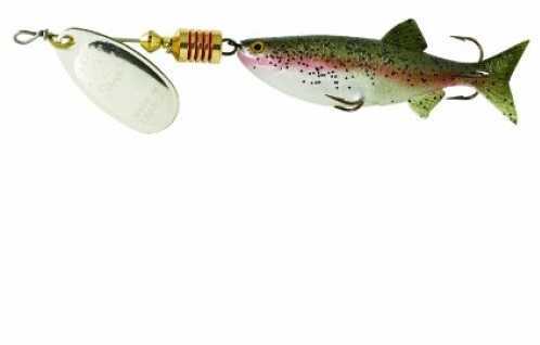 Mepps Comet Minnow 1/4Oz Silver Blade Rainbow Trout Md#: C2M S-RBT