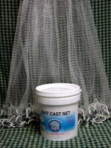 Lee Fisher Mono Cast Net 7 Feet 3/8 Inch Md: CBT-S7 9