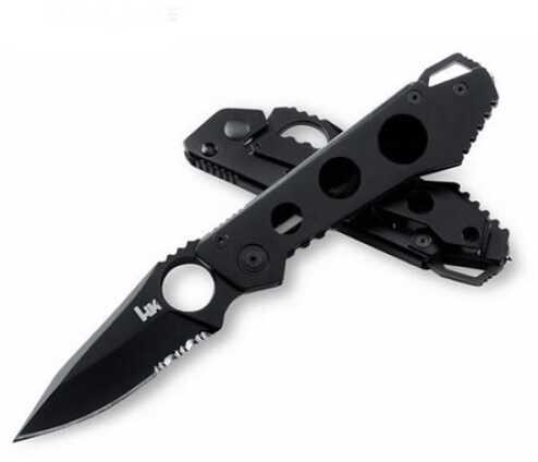 Benchmade HK Series Ally Stainless Steel Foldback Tactical Knife Md: 14440Sb