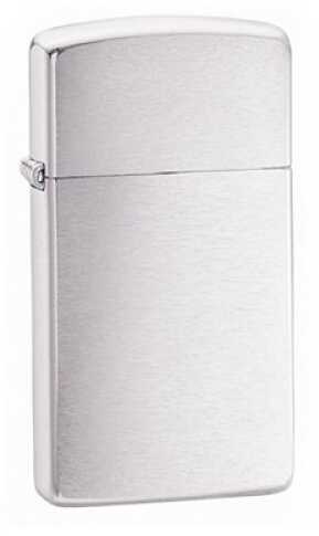 Zippo Slim Brushed Chrome 1600