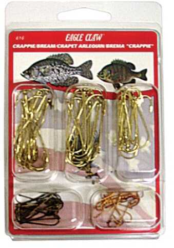 Eagle Claw Crappie Hook Assorted 80Pc