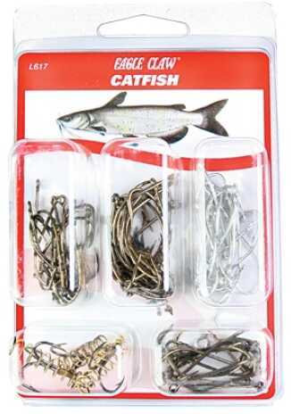 Eagle Claw Catfish Hook Assorted 40 Piece