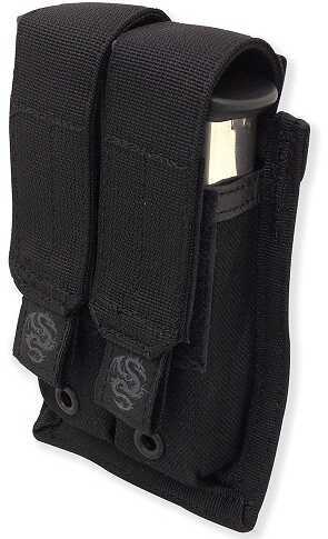 Double Pistol Mag Pouch Black