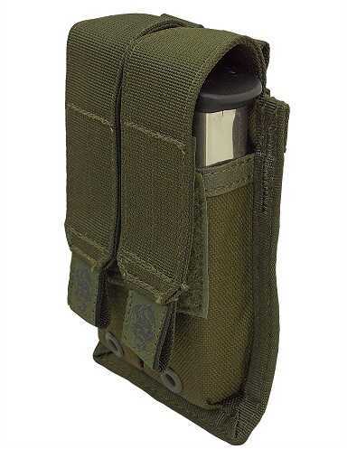 Double Pistol Mag Pouch W/ Griptite Olive Drab Green