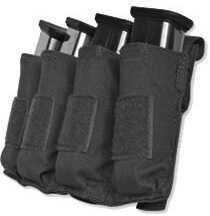 T ACP rogear Black Quad Pistol Mag Pouch With Griptite