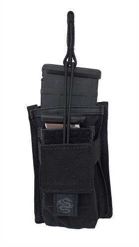 T ACP rogear Black Single Rifle Mag With Front Pouch