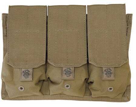 Triple Rifle Mag Pouch Coyote Tan