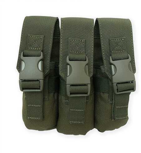 Triple Flashbang Pouch Olive Drab Green