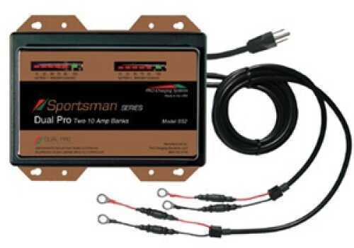 Dual Pro Sportman Series 2 Bank Charger 10 Amp/Bank SS2