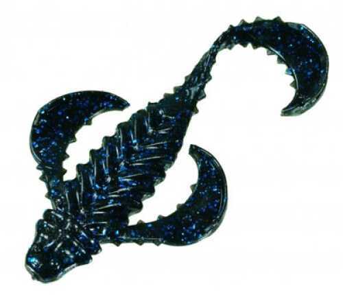 Strike King Rage Smokin Rooster Black/Blue Flk 6Pk RGSR-2