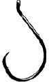 Gamakatsu Octopus Circle Hook Size 8 Black 25 Per Pack