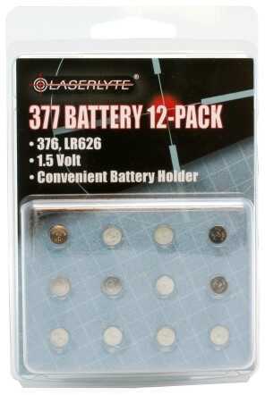Laserlyte 377 Batteries 12 Pack Bat-377