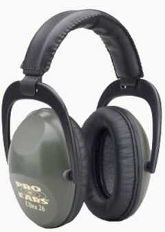 Pro Ears Ultra 26 Ear Muffs Green Pe-26-U-G
