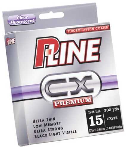 Pline CX Prem Mono 300Yd 15Lb Clear Fluor CXFFL-15