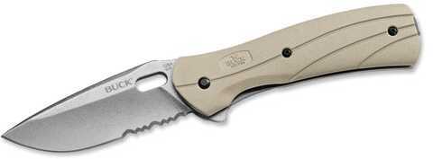 Buck Vantage Force Desert Tan Serrated Select 0845TNX